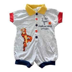 Vintage 90’s Pooh Tigger Romper
